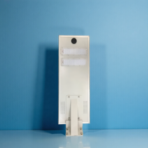 The MEGA Solar Street Light, an all-in-one fixture with a motion sensor.