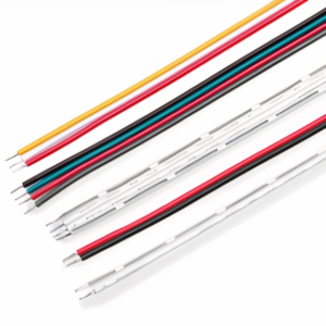 A roll of multi-conductor LED Strip Extension Wire.